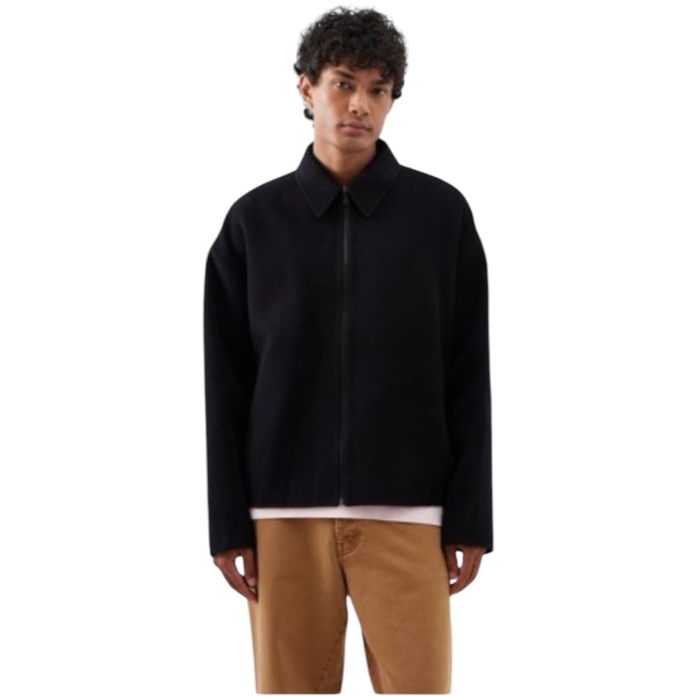 Black London Fog Wool Jacket